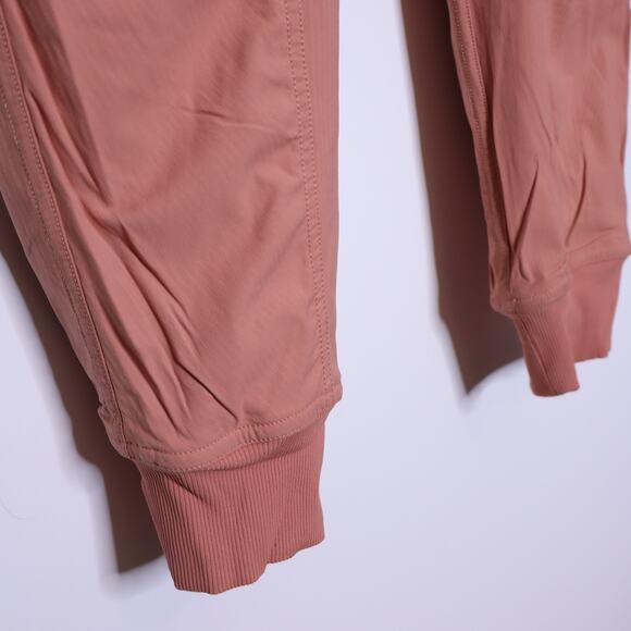 LULULEMON Dance Studio Mid-Rise Lined Jogger Pink Savannah Stretch Women's 6 - Picture 5 of 9